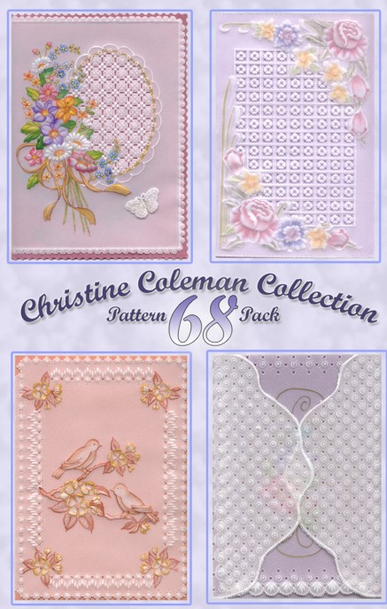 Christine Coleman Pack 68 Parchment Craft Pattern Wightcat Crafts Newport Isle of Wight