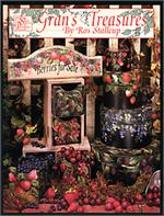 Acrylic Painting Book Grans Treasures by Ros Stallcup Wightcat Crafts Newport Isle of Wight
