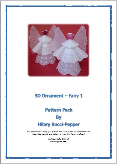 3D Ornament Fairy, Hilary Bucci-Pepper