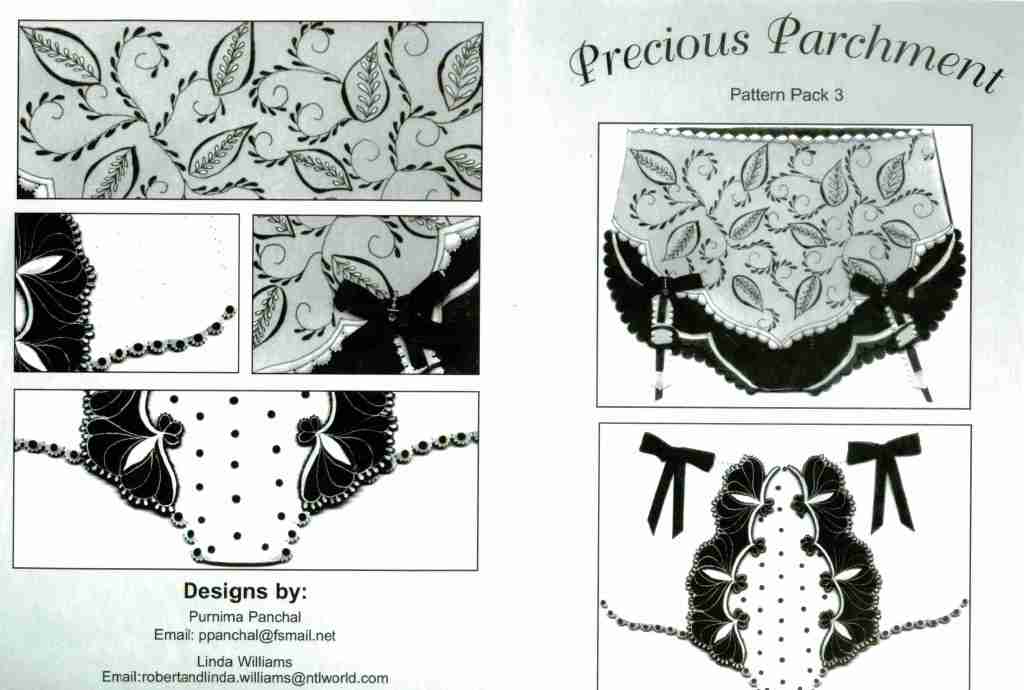 Precious Parchment Pattern 3